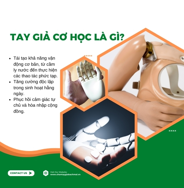Tay giả cơ học